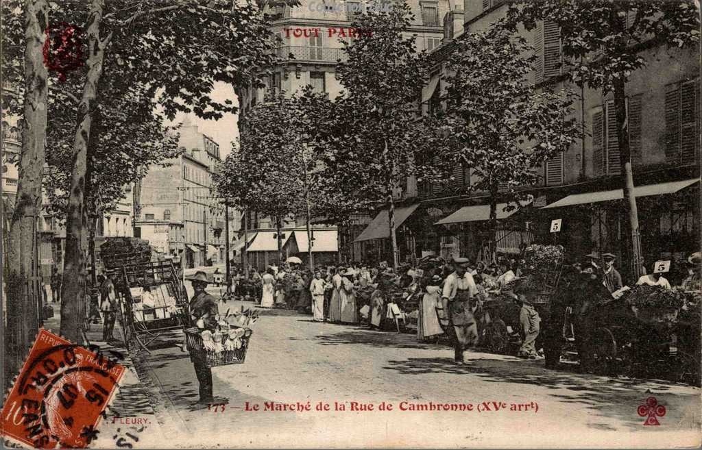 173 - Le Marché de la Rue Cambronne