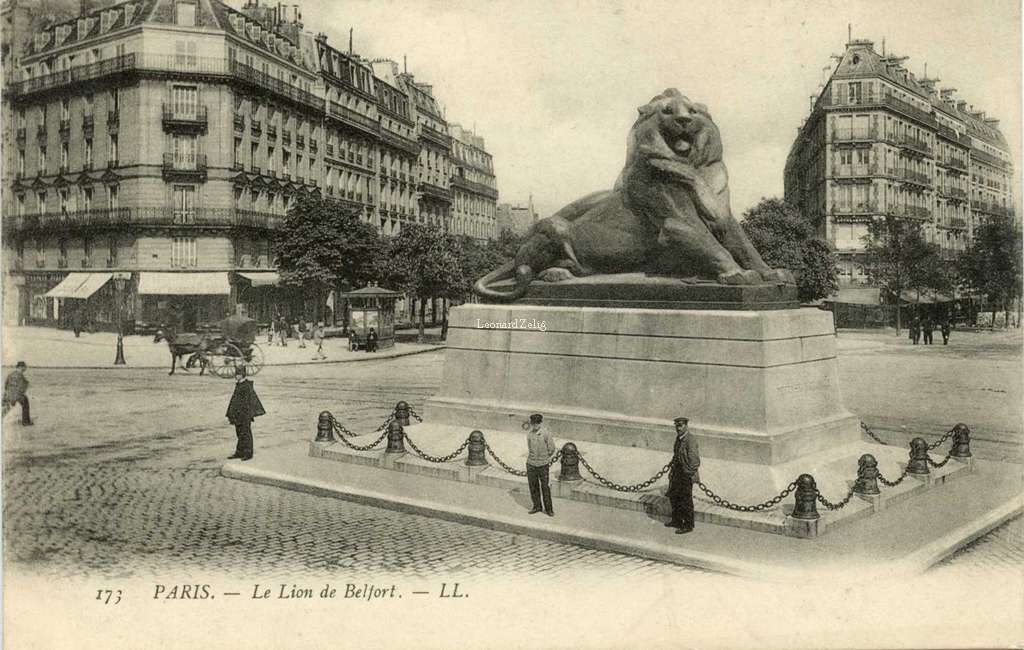 173 - PARIS - Le Lion de Belfort