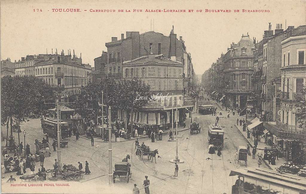 174 - Carrefour de la Rue Alsace-Lorraine et du Bd de Strasbourg