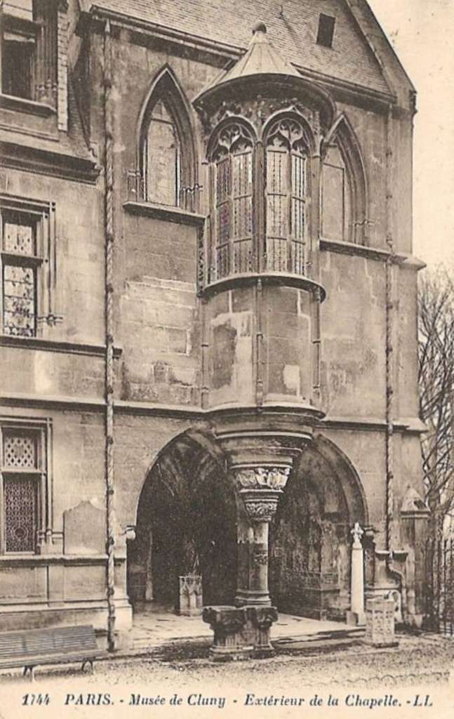 1744 - PARIS - Musée de Cluny - Extérieur de la Chapelle