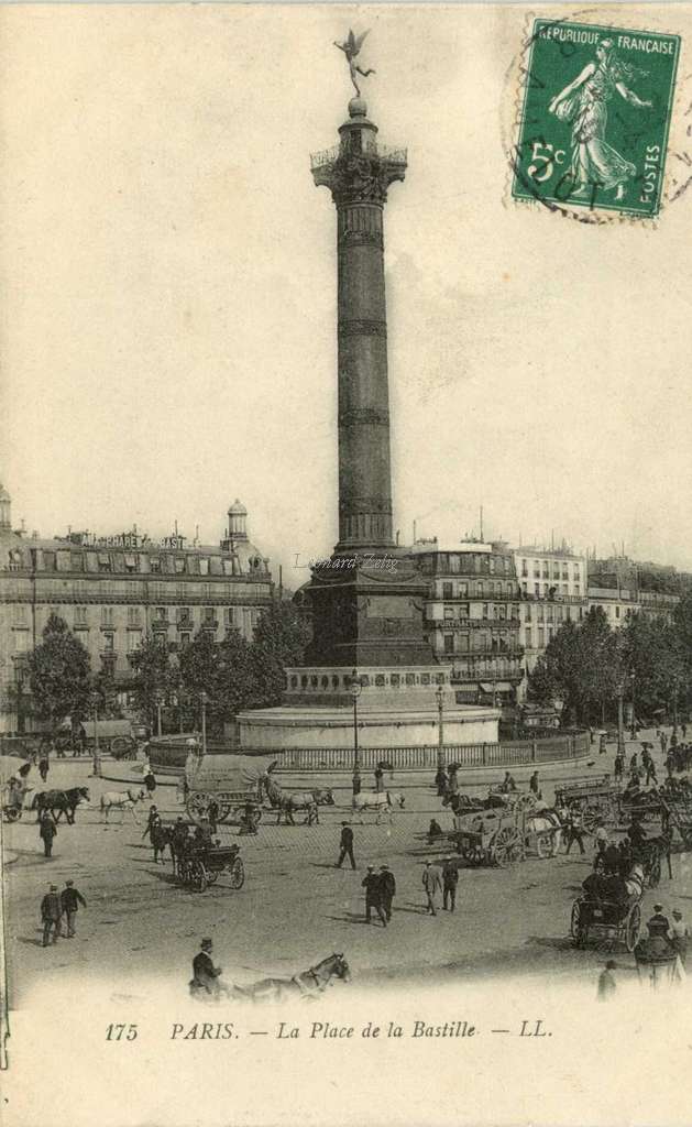 175 - PARIS - La Place de la Bastille