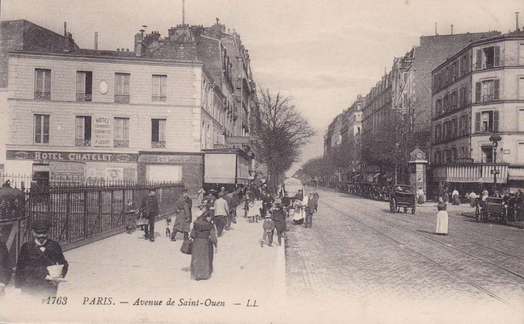1763 - PARIS - Avenue de Saint-Ouen