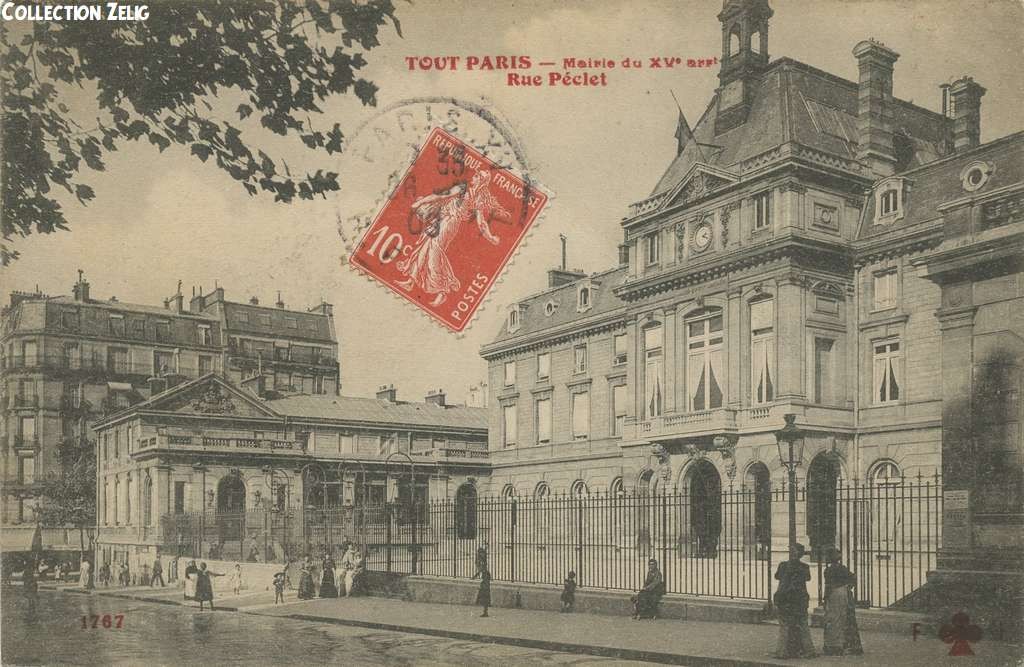 1767 - Mairie du XV° arrt - Rue Péclet