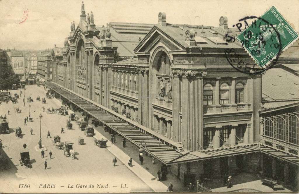 1780 - PARIS - La Gare du Nord