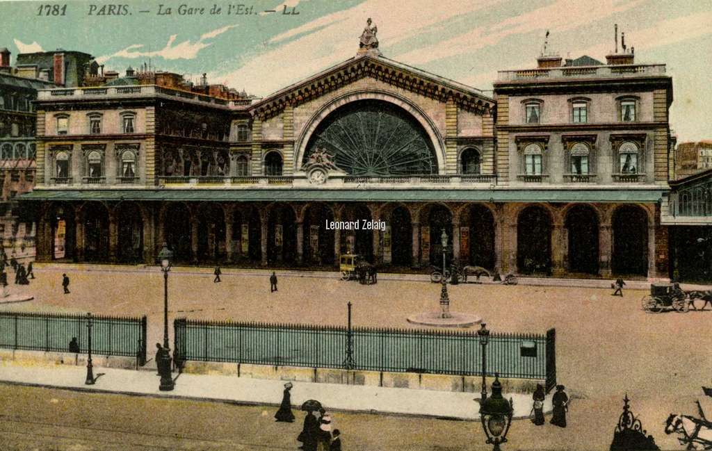 1781 - PARIS - La Gare de l'Est (2)