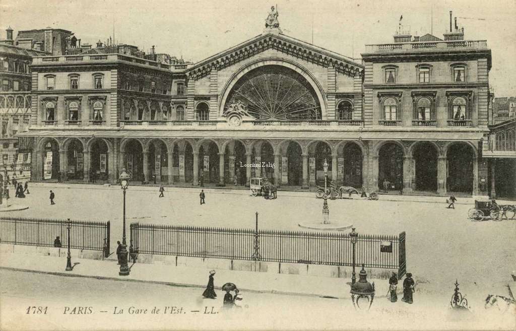 1781 - PARIS - La Gare de l'Est (3)