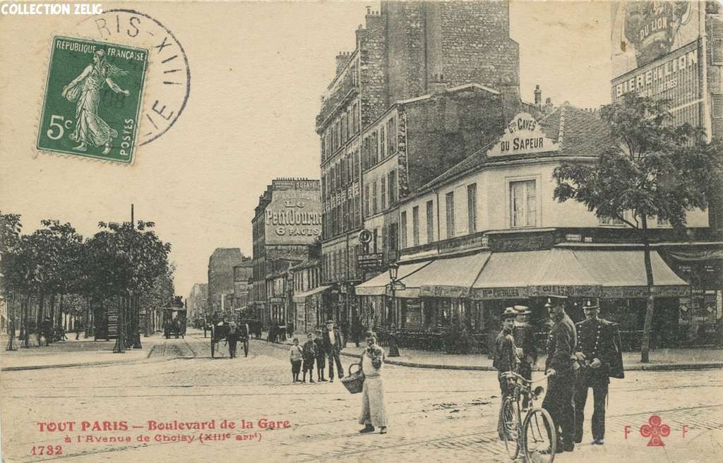 1782 - Boulevard de la Gare à l'Avenue de Choisy