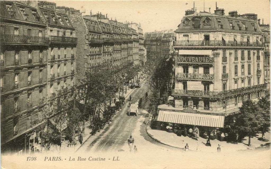 1798 - PARIS - La Rue Custine