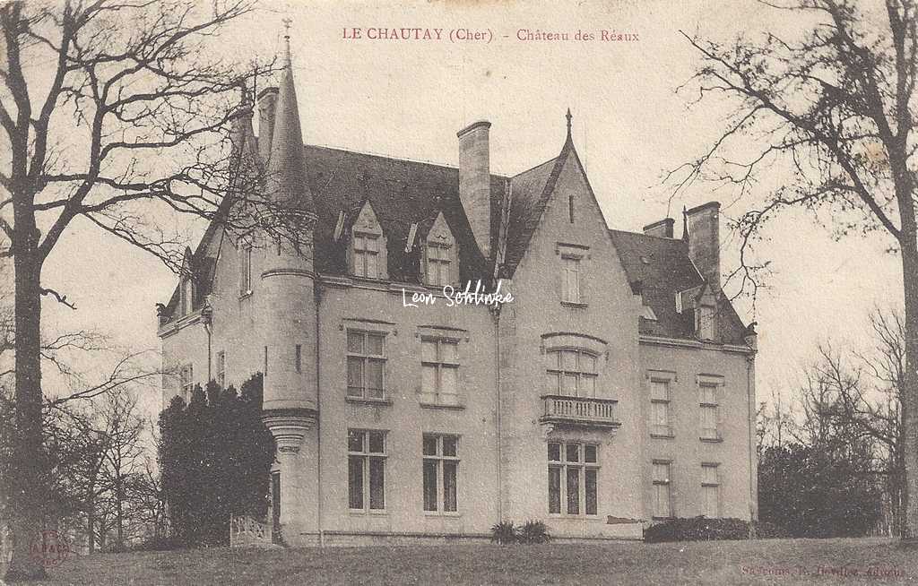 18-Le Chautay - Château des Réaux (R.Dovillez)