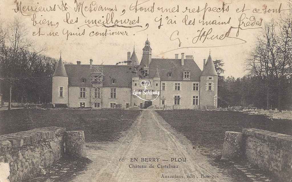 18-Plou - Château de Castelnau (Auxenfans 66)