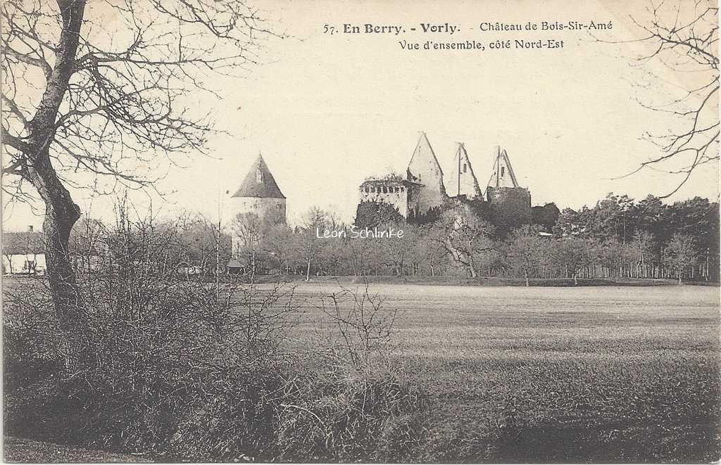 18-Vorly - Château de Bois-Sir-Amé ( A.Auxenfans, Bourges)
