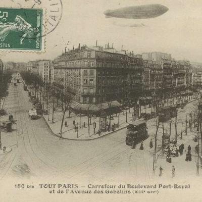 180 bis - Carrefour du Boulevard Port-Royal et de l'Avenue des Gobelins