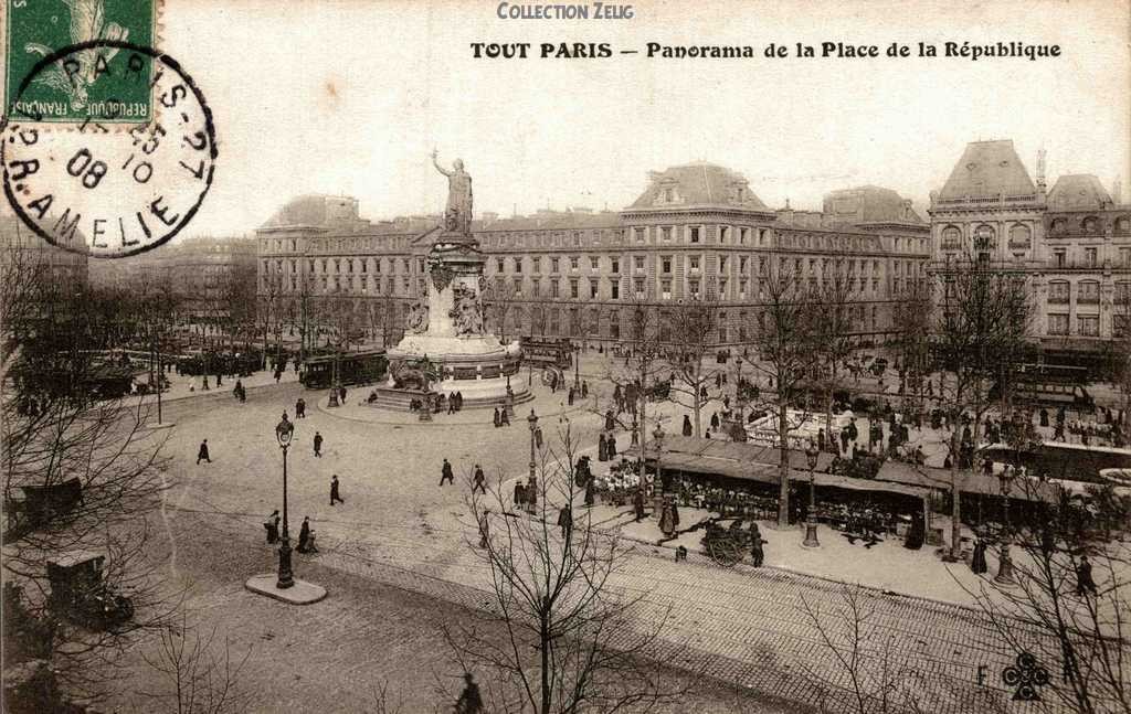 180 bis M - Panorama de la Place de la République