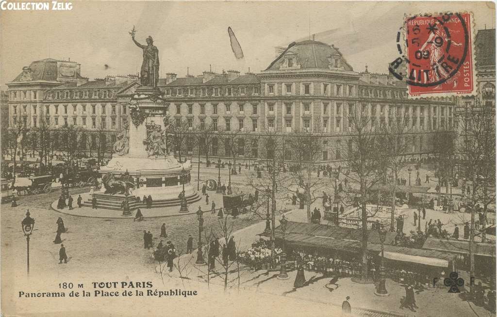180 M - Panorama de la Place de la République