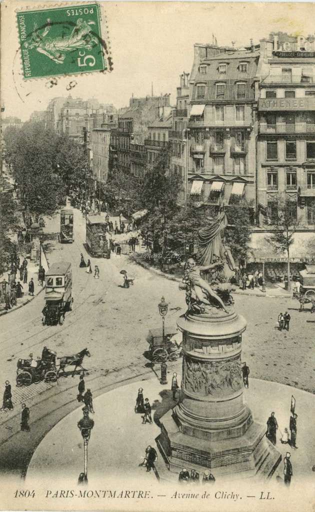 1804 - PARIS - Avenue de Clichy
