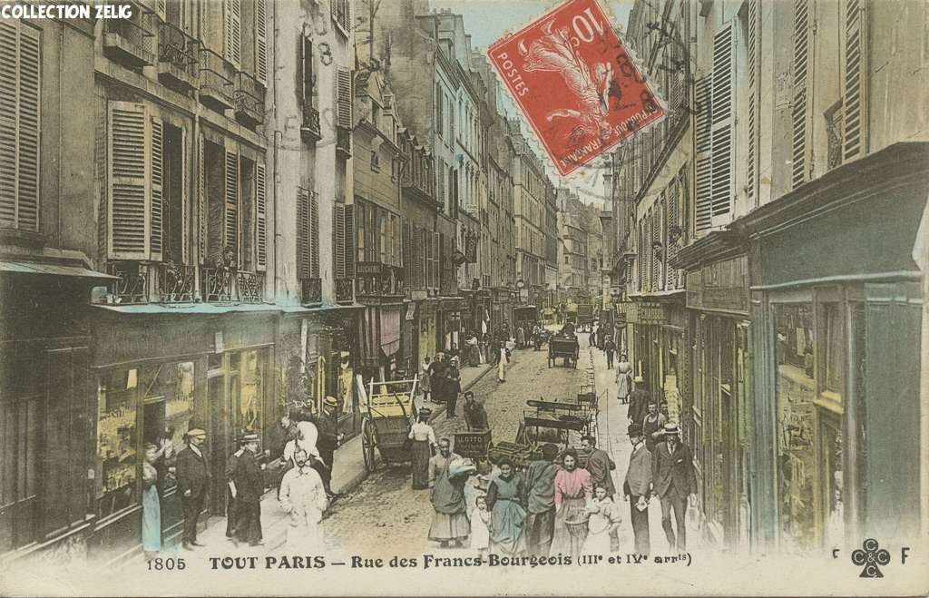 1805 - Rue des Francs-Bourgeois