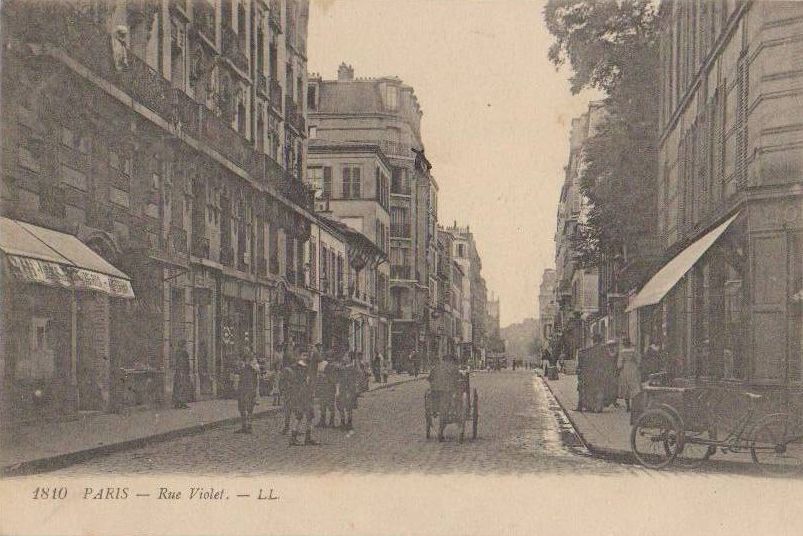 1810 - PARIS - Rue Violet
