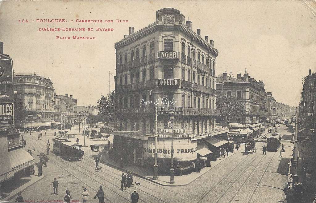 184 - Carrefour des Rues d'Alsace-Lorraine et Bayard