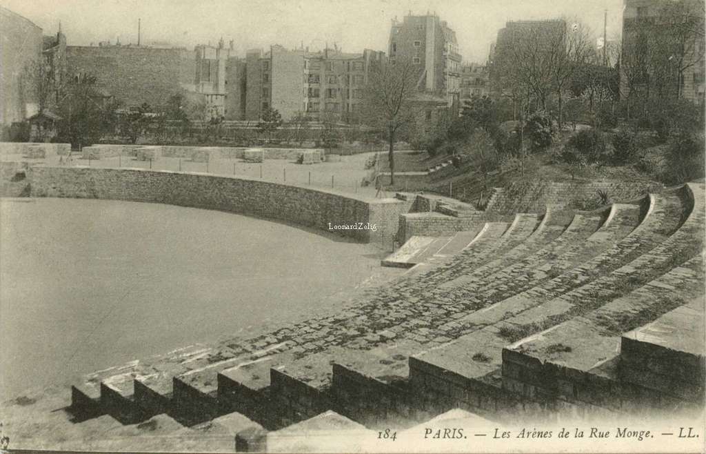 184 - PARIS - Les Arènes de la Rue Monge