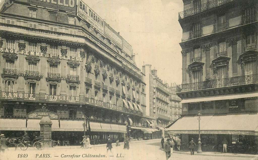 1849 - PARIS - PARIS - Carrefour Châteaudun