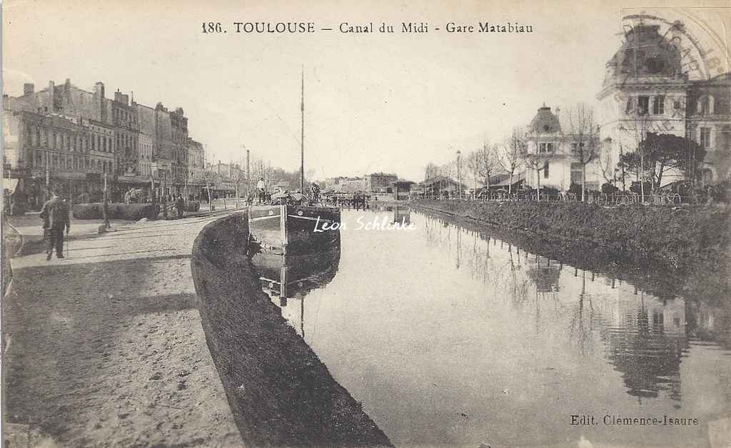 186 - Canal du Midi - Gare Matabiau