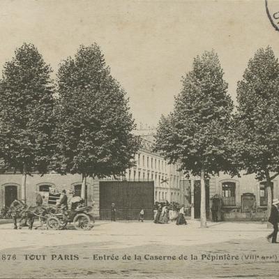 1876 bis - Entrée de la Caserne de la Pépinière