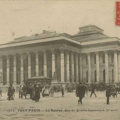 1877 - La Bourse - Rue du Quatre Septembre