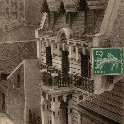 1884 - Nouvelle Crèche du XIX° arrt - Rue des Lilas - Place des Fêtes