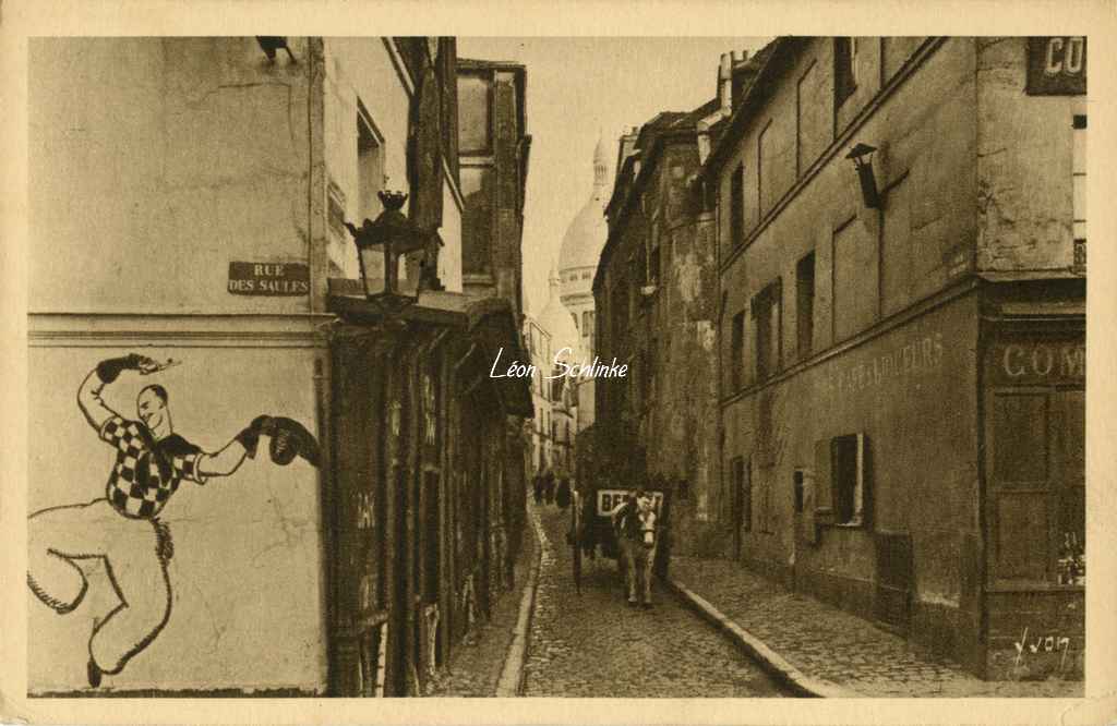 189 - La Rue Saint-Rustique, le Sacré-Coeur