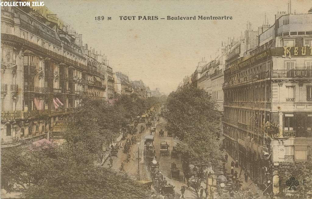 189 M - Boulevard Montmartre