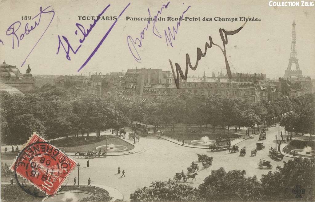 189 - Panorama du Rond-Point des Champs-Elysées