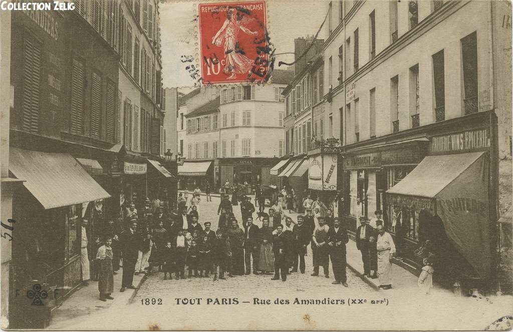 1892 - Rue des Amandiers