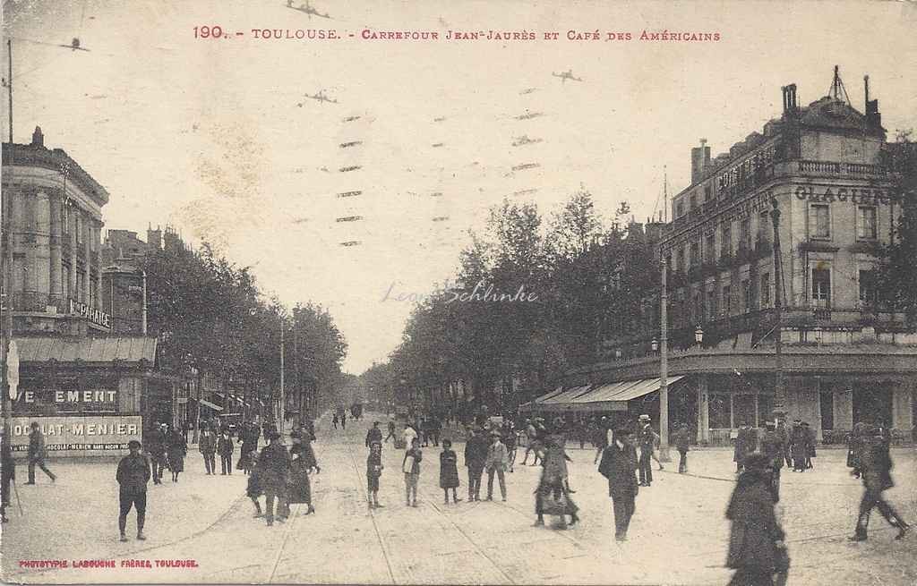 190 - Carrefour Jean-Jaurès et Café des Américains