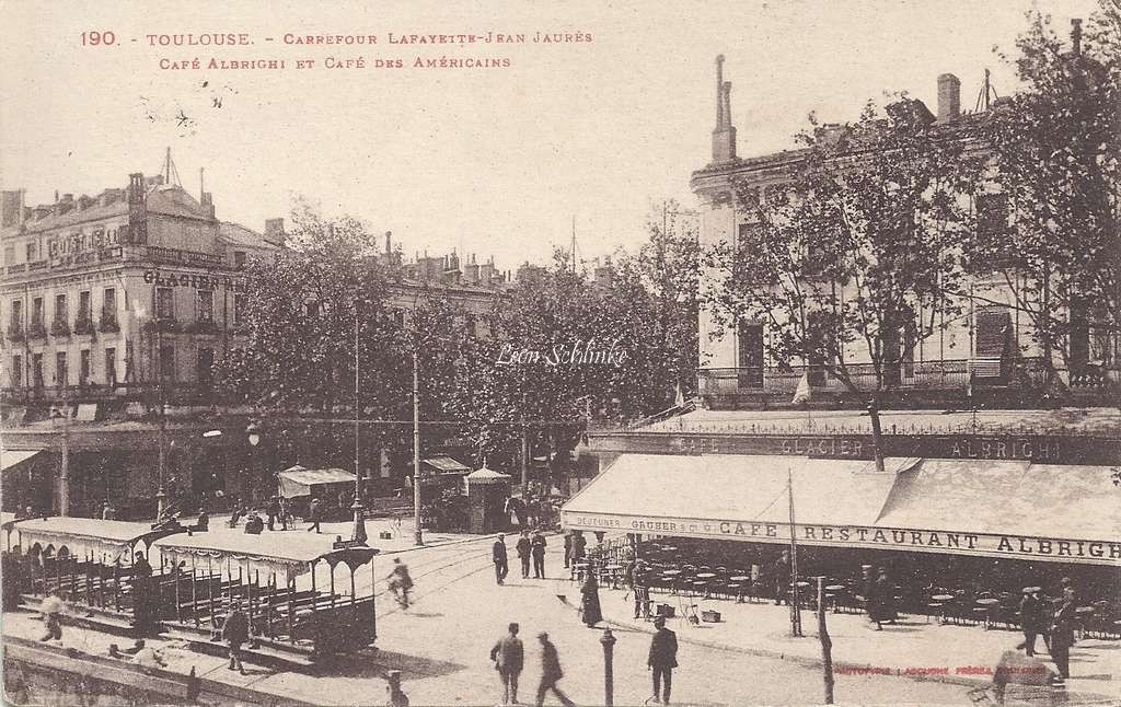 190 - Carrefour Lafayette, Jean_Jaurès, les Cafés