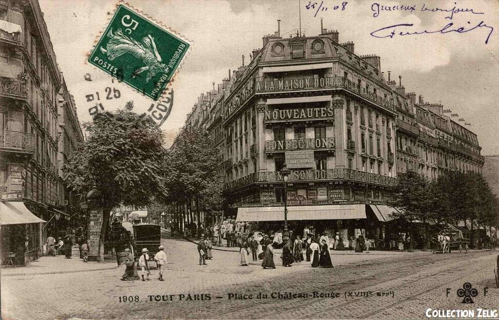 1908 - Place du Château Rouge