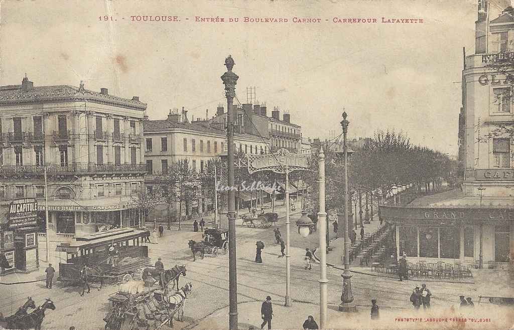 191 - Entrée du Boulevard Carnot, Carrefour Lafayette