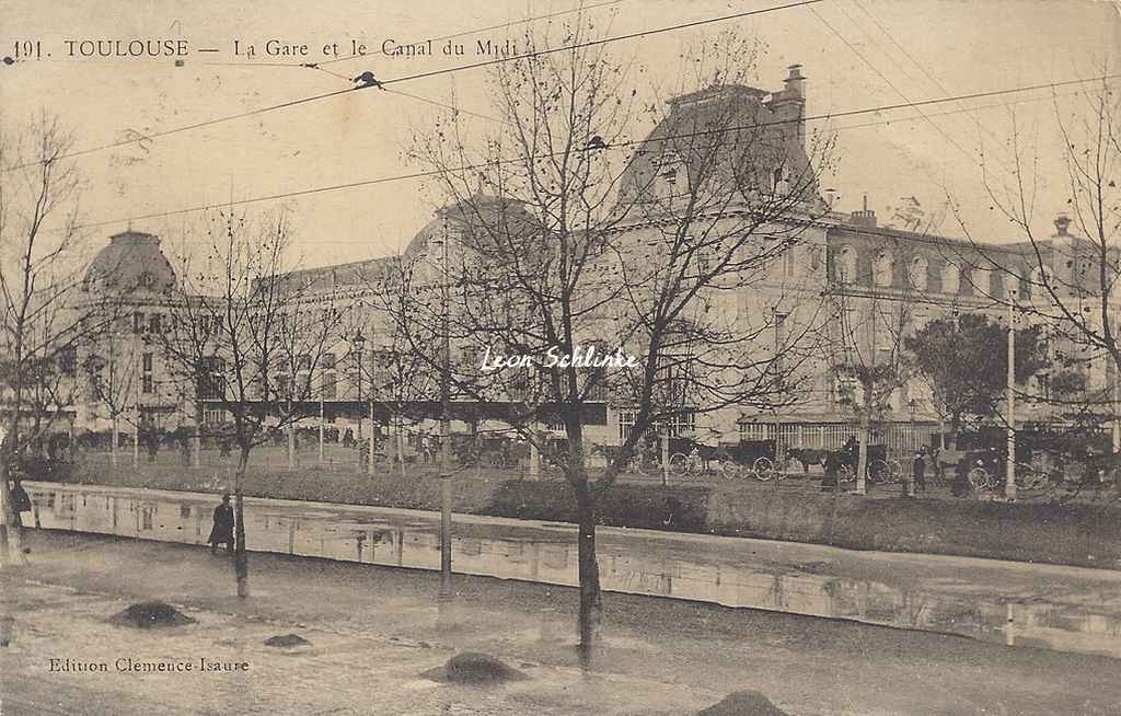 191 - La Gare et le Canal du Midi