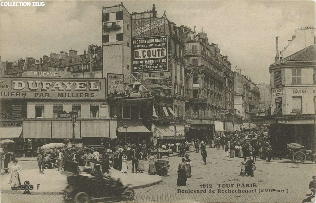 1912 - Boulevard de Rochechouart