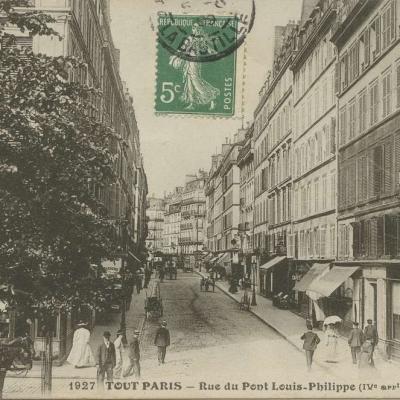 1927 - Rue du Pont Louis-Philippe