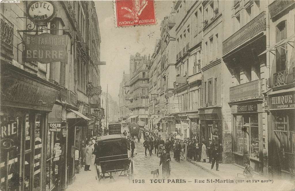 1928 - Rue Saint-Martin