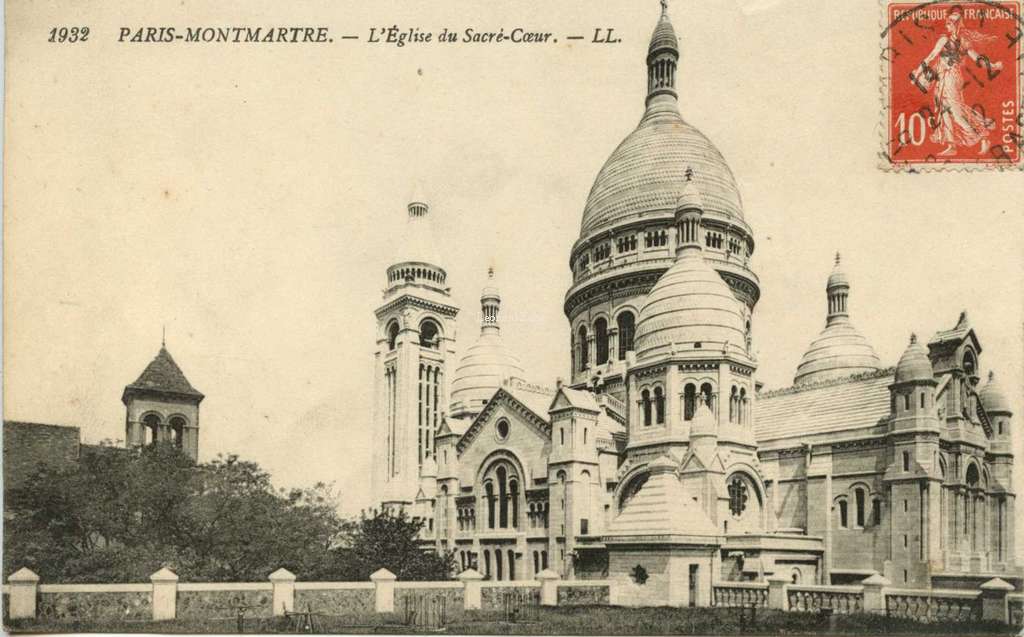 1932 - PARIS - L'Eglise du Sacré-Coeur