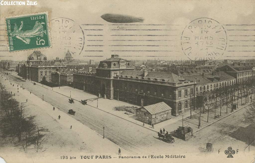 195 bis - Panorama de l'Ecole Militaire