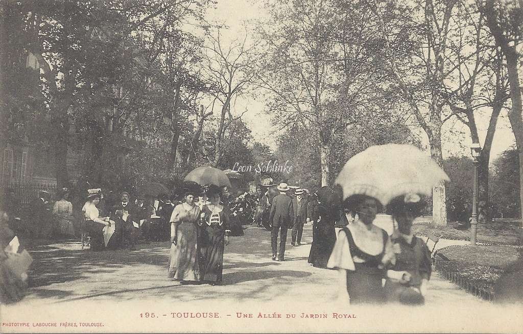 195 - Une Allée du Jardin Royal