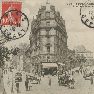 1956 - Rue Saint-Maur à la Rue Claude-Vellefaux