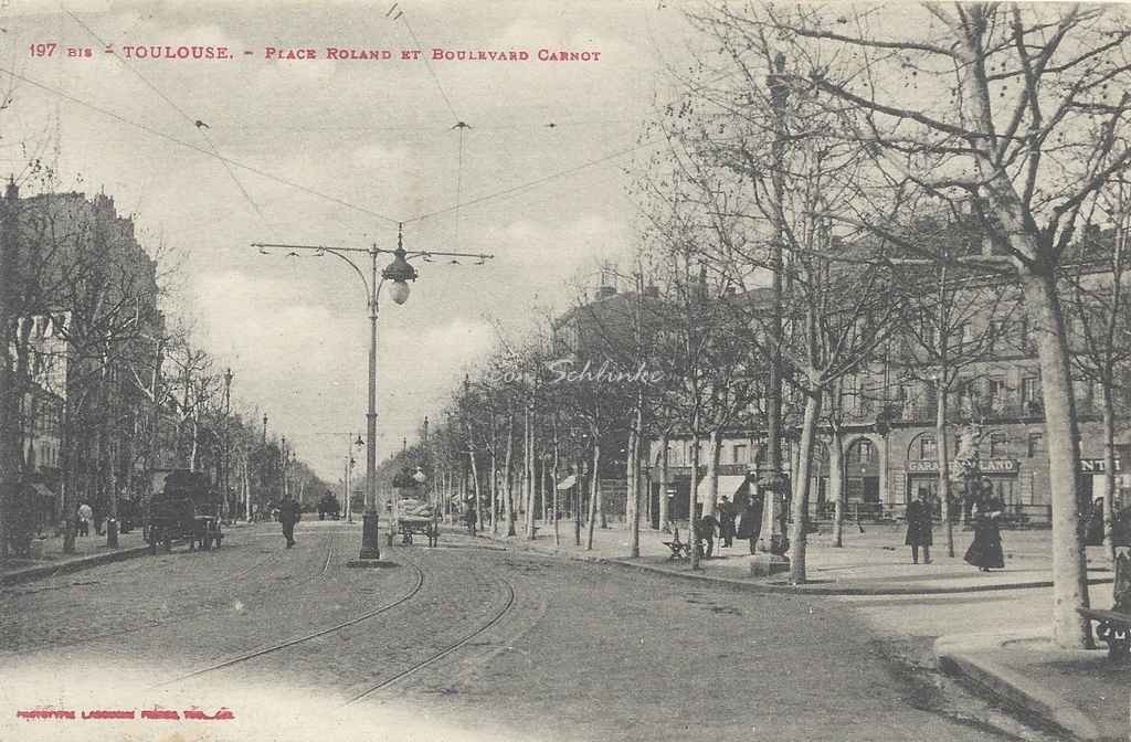 197 bis - Place Roland et Boulevard Carnot