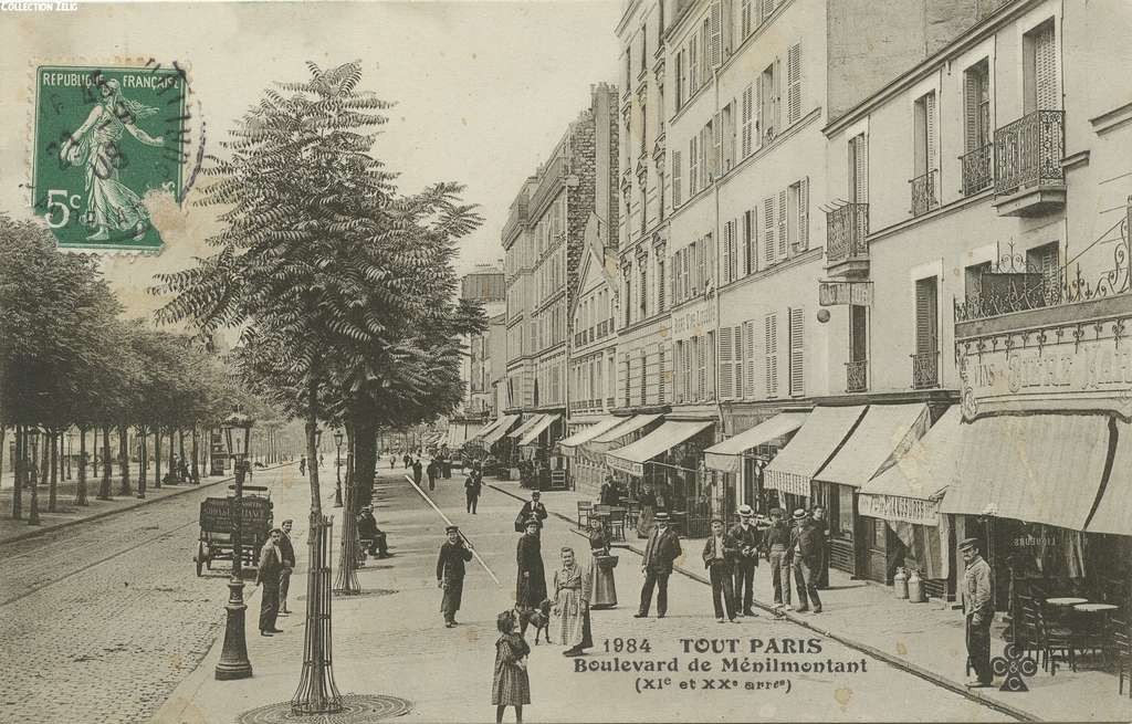 1984 - Boulevard de Ménilmontant
