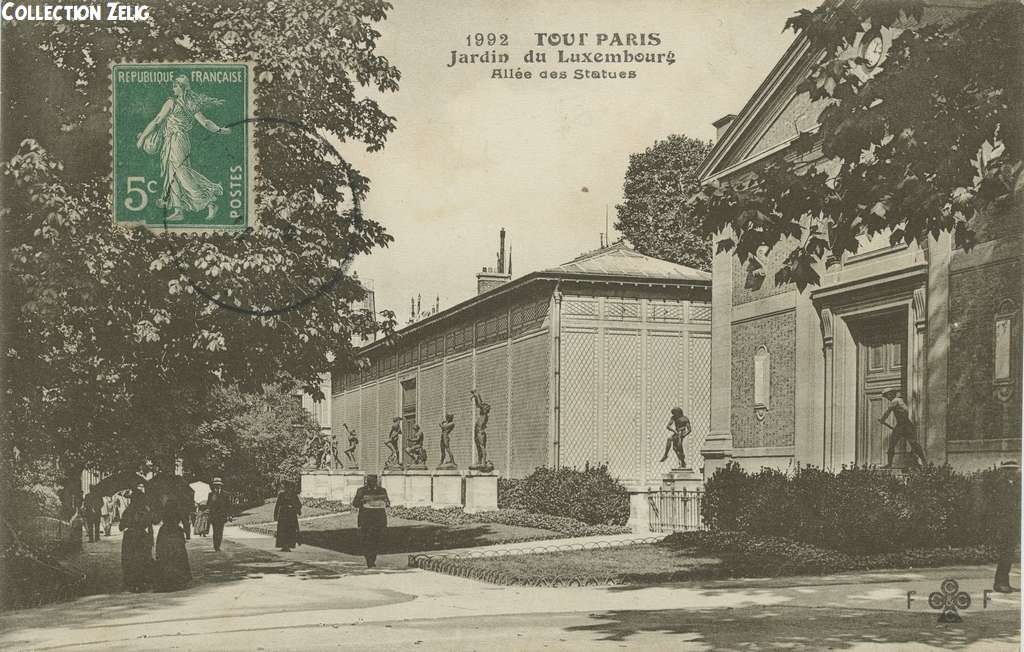 1992 - Jardin du Luxembourg - Allée des Statues