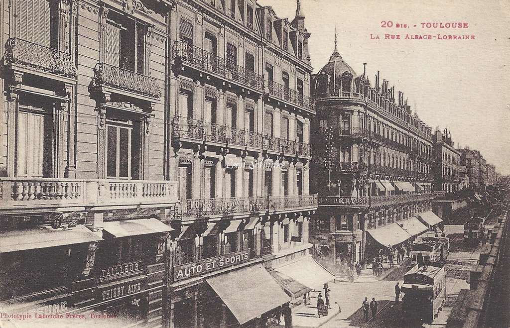 20 bis - La Rue Alsace - Lorraine