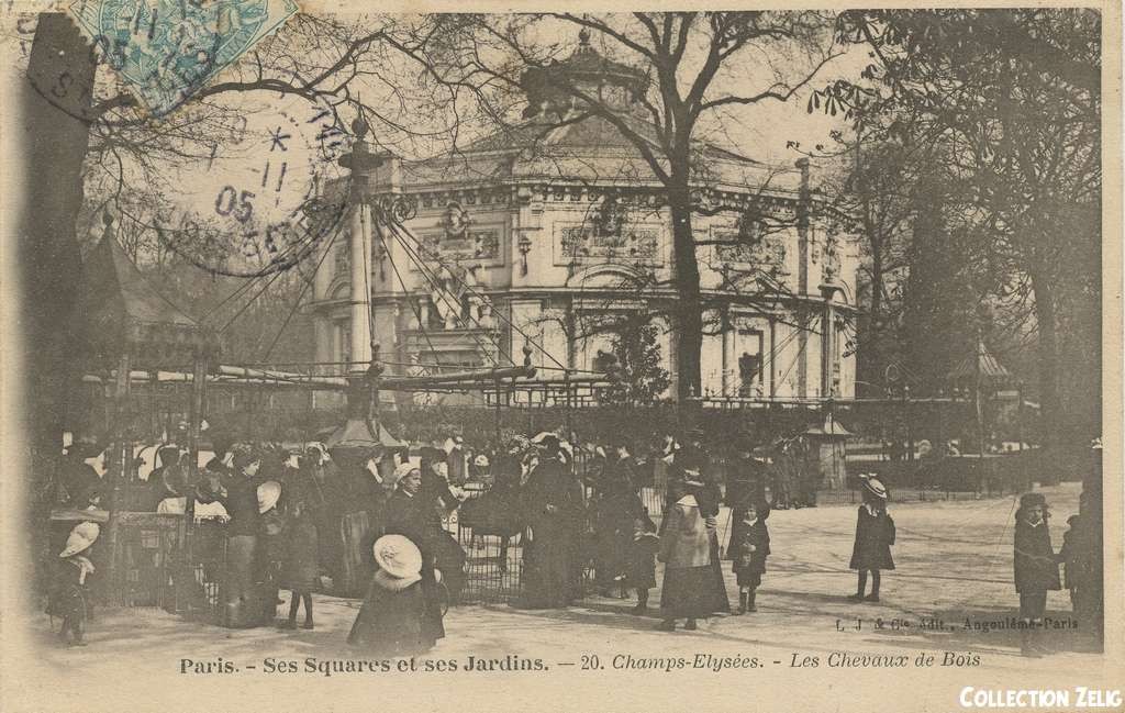 20 - Champs-Elysées - Les Chevaux de Bois