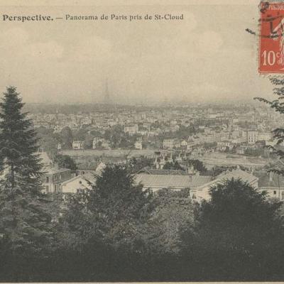 20 - Panorama de Paris pris de Saint-Cloud